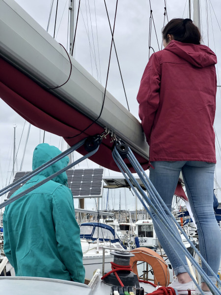 Vêtements marins à Saint-Malo